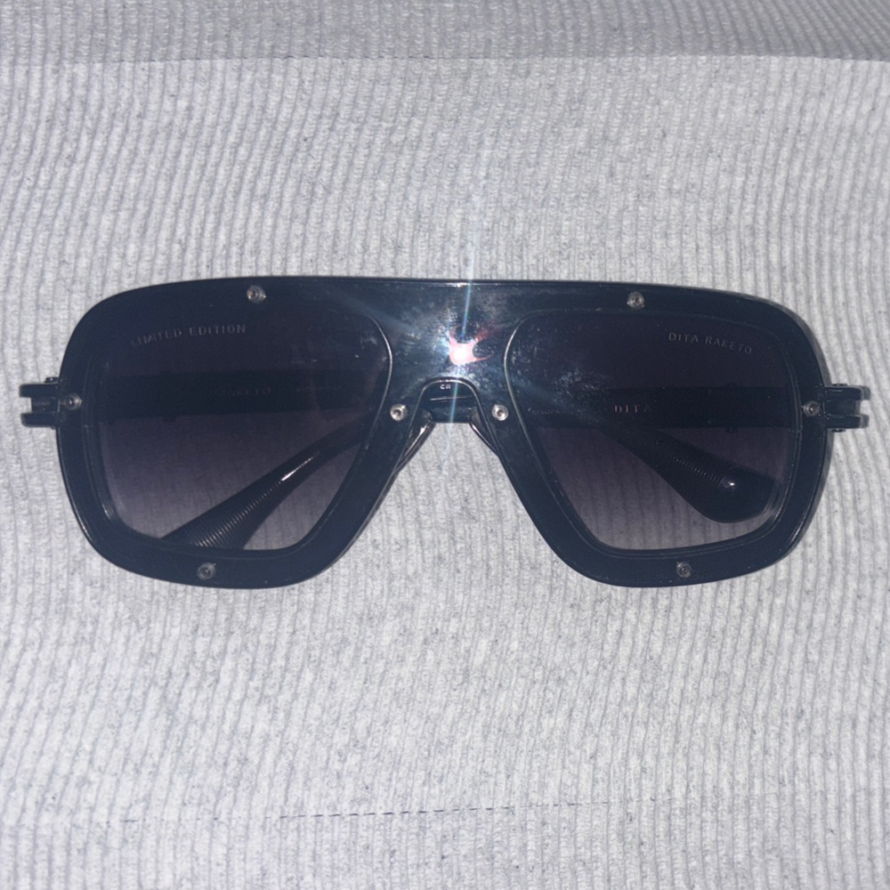 Dita Raketo black limited edition sunglasses